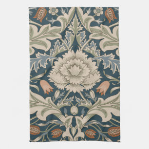 Linge De Cuisine Jardin Floral William Morris Severn Fleur Classiqu