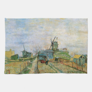 Linge De Cuisine Jardin potager à Montmartre par Vincent van Gogh
