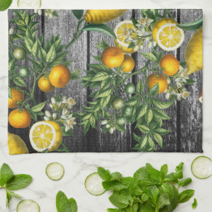 Linge De Cuisine Jardin rustique d'agrumes