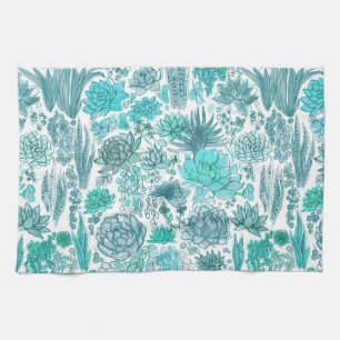 Linge De Cuisine Jardin succulent