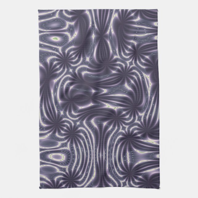 Linge De Cuisine Jardin Violet (Vertical)