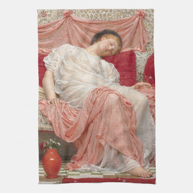Linge De Cuisine Jasmine par Albert Joseph Moore, Victorian Fine Ar (Vertical)