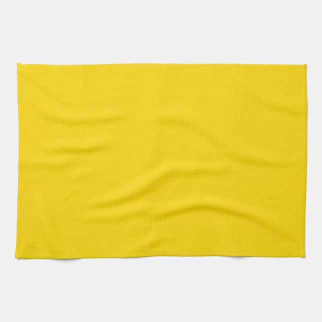 Linge De Cuisine jaune (Horizontal)