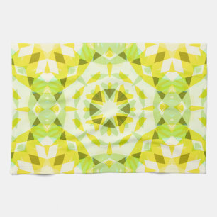 Linge De Cuisine Jaune clair Vert Étoile Été Dopamine Décor Art