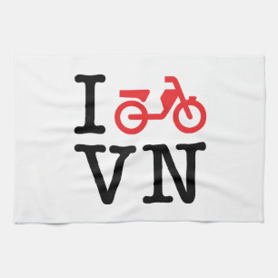 Linge De Cuisine Je fais du moto Vietnam