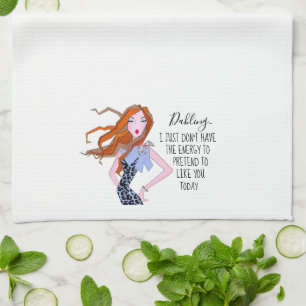 Linge De Cuisine "Je n’ai simplement pas d’énergie pour prétendre v