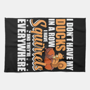 Linge De Cuisine Je n'ai pas mes canards dans une rangée j'ai des é