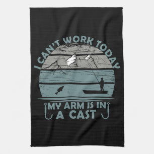 Linge De Cuisine Je ne peux pas travailler aujourd’hui, mon bras es