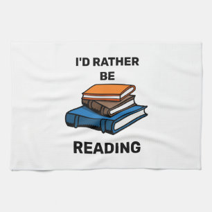 Linge De Cuisine Je préfère lire