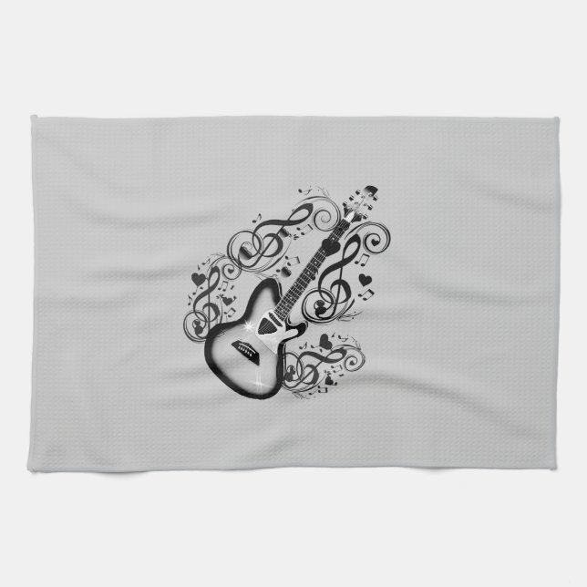 Linge De Cuisine Je Rock #5_ (Horizontal)