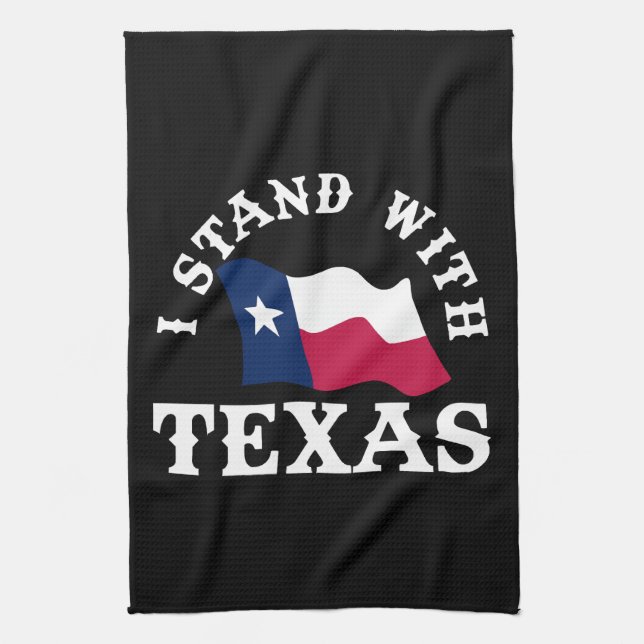 Linge De Cuisine Je suis avec le Texas (Vertical)