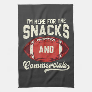 Linge De Cuisine Je suis ici pour les snacks et les publicités de f