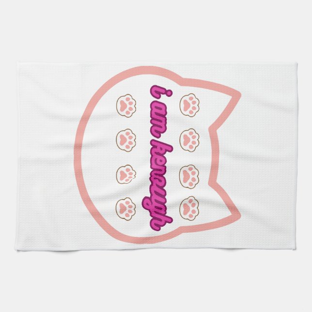 Linge De Cuisine Je suis kassez t-shert cat (Horizontal)