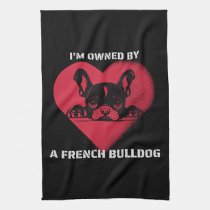 Linge De Cuisine Je suis possédé par un bouledogue français