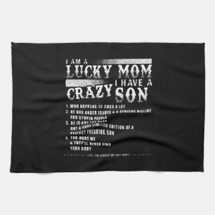 Linge De Cuisine Je Suis Une Chanceuse Maman J'Ai Une Idée Cadeau F