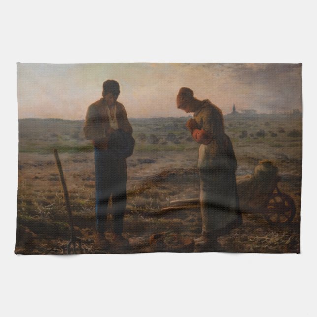 Linge De Cuisine Jean-François Millet - L'Angelus (Horizontal)