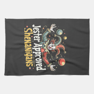 Linge De Cuisine Jester Approuvé Shenanigans Circus Clown