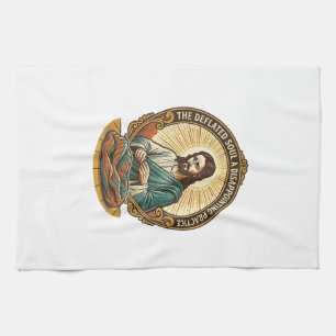Linge De Cuisine Jésus Balle de Yoga Complètement Dégonflée Plat Hu