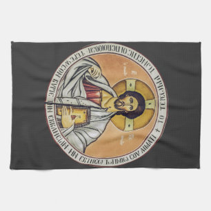 Linge De Cuisine Jésus-Christ Pantocrator dôme de l'Église