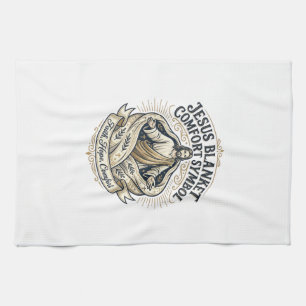 Linge De Cuisine Jésus Couverture Confort Symbole Jésus Couverture