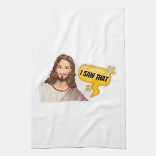 Linge De Cuisine Jésus J'Ai Vu Ça