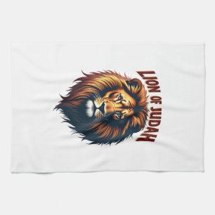 Linge De Cuisine Jésus Lion de Juda Gravure Vintage T-Shirt Chrétie