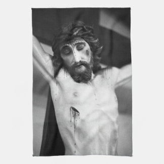 Linge De Cuisine Jésus sur la croix