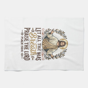 Linge De Cuisine Jésus T-shirt graphique de culte acoustique Indie
