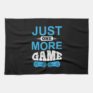 Linge De Cuisine Jeu cadeau de Gamer juste un jeu de plus