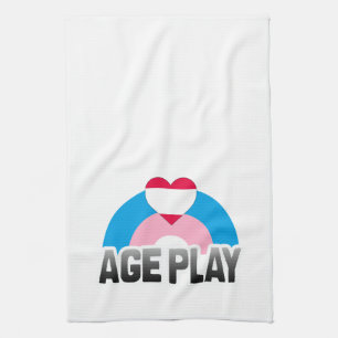 LINGE DE CUISINE JEU DE RÔLE SUR L'ÂGE ARC-EN-CIEL