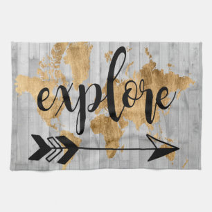 Linge De Cuisine Jeune explorateur V