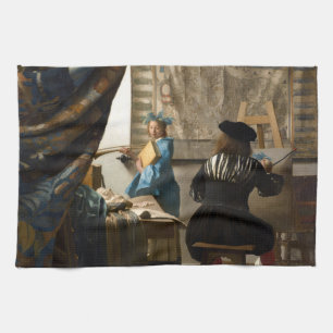 Linge De Cuisine Johannes Vermeer - L'Allégorie de la Peinture