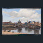 Linge De Cuisine Johannes Vermeer - Vue de Delft<br><div class="desc">Vue de Delft - Johannes Vermeer,  1660-1661</div>