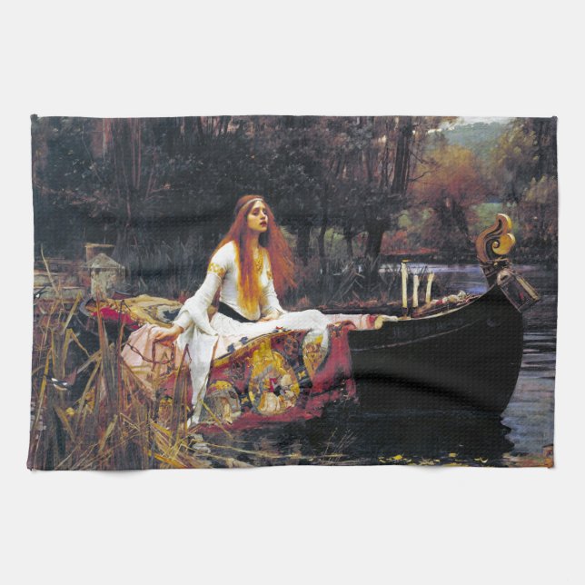 Linge De Cuisine John William Waterhouse La Dame De Shalott (Horizontal)