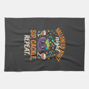Linge De Cuisine Joie de la fête de la sorcière d'Halloween