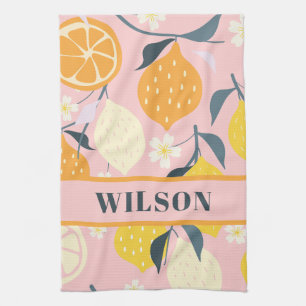 Linge De Cuisine Joli Fruit Tropical de l'Été Moderne et Élégant