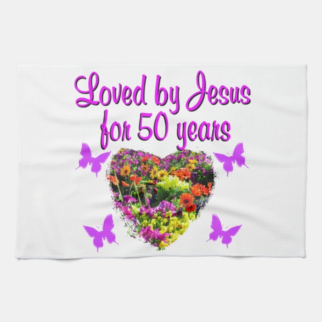 LINGE DE CUISINE JOLIE PURPLE 50E ANNIVERSAIRE CONCEPTION (Horizontal)