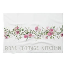 Jolie Rose Fleurie Nom Personnalisé Cottage