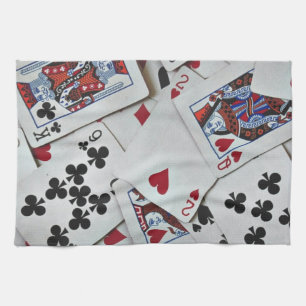 Linge De Cuisine Jouer aux cartes Poker Games Queen King