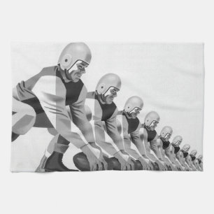 Linge De Cuisine Joueurs de football vintage, Quarterback