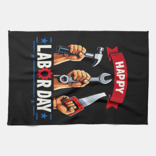 Linge De Cuisine Joyeuse fête du travail