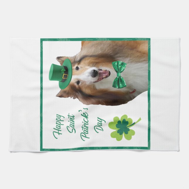 Linge De Cuisine Joyeuse Saint-Patrick (Horizontal)