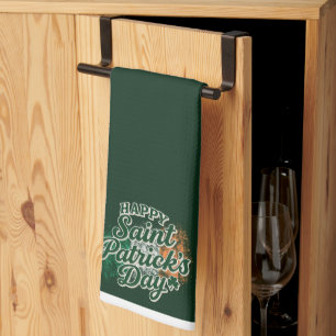 Linge De Cuisine Joyeuse Saint-Patrick vintage