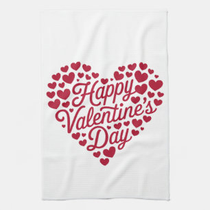 Linge De Cuisine Joyeuse Saint-Valentin Saint-Valentin Amour Coeur