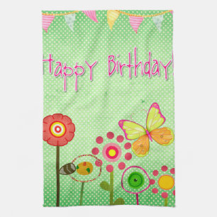 Linge De Cuisine Joyeux anniversaire