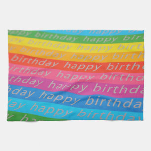 Linge De Cuisine Joyeux Arrière - plan d'anniversaire