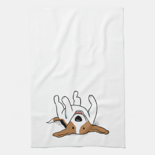 Linge De Cuisine Joyeux Beagle Cartoon Chien Cute Animaux Amoureux 