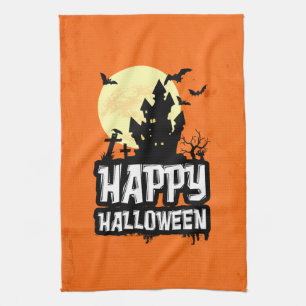 Linge De Cuisine Joyeux Halloween