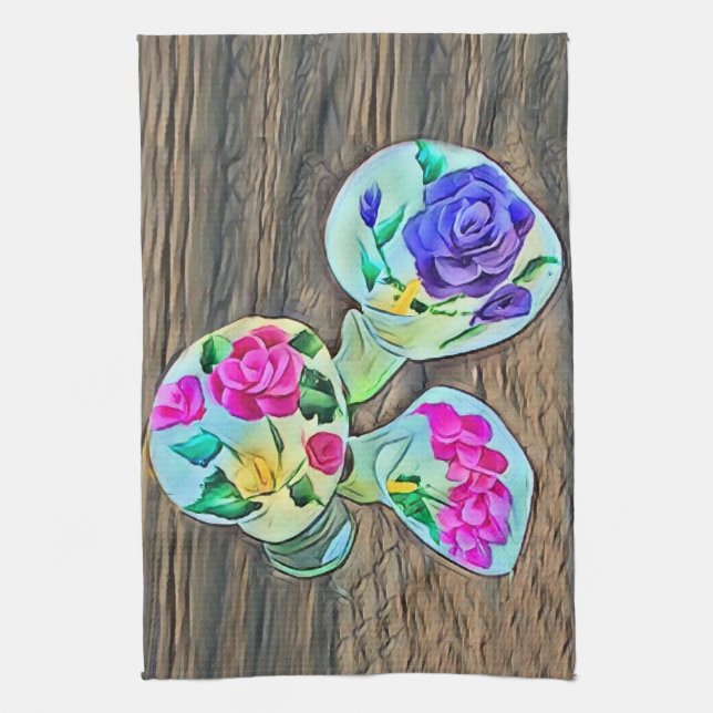 Linge De Cuisine Joyeux Lilys (Vertical)
