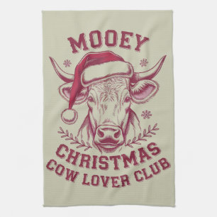 Linge De Cuisine Joyeux Noël Club Occidental Amateur de Vaches Sais
